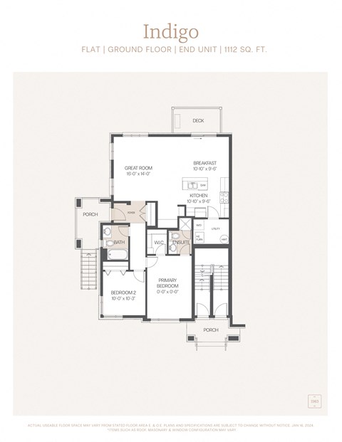 a typical floor plan of a home